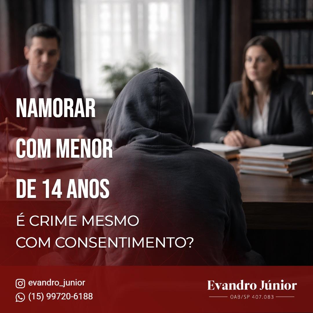 Namorar com menor de 14 anos é crime? As consequências legais