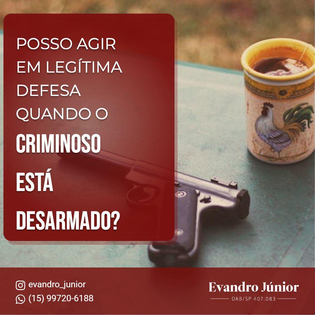 Legítima Defesa: Quando é Permitida Mesmo Contra Agressor Desarmado