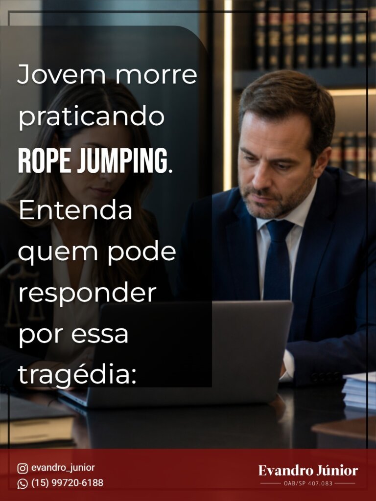 Acidente de Rope Jump: Quem Pode Ser Responsabilizado Quando Uma Falha de Segurança Causa uma Tragédia?