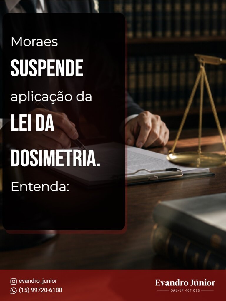 Lei da Dosimetria: Entenda Por Que o STF Suspendeu Sua Aplicação